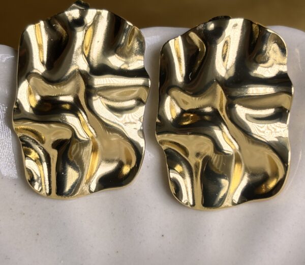 Sculpted Sunburst Earrings