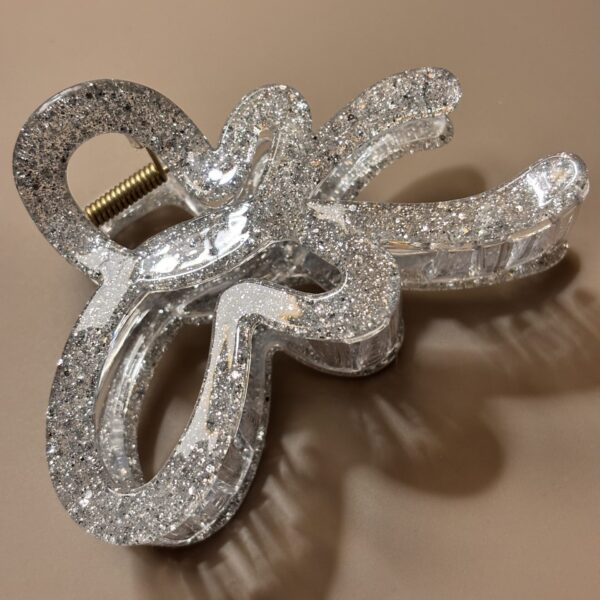 Glacial Sparkle Korean Claw Clip