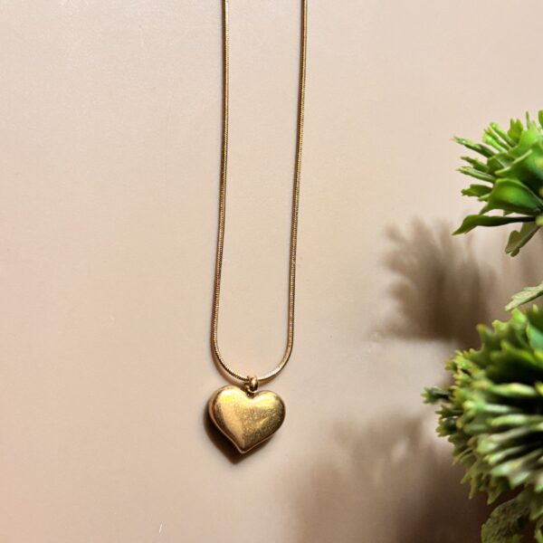 Gold Heart Pendant