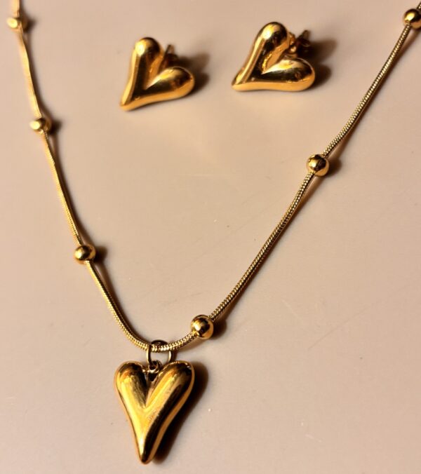 Golden Heart Embrace