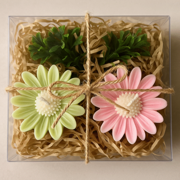 Scented Soy Wax Candle- Daisy